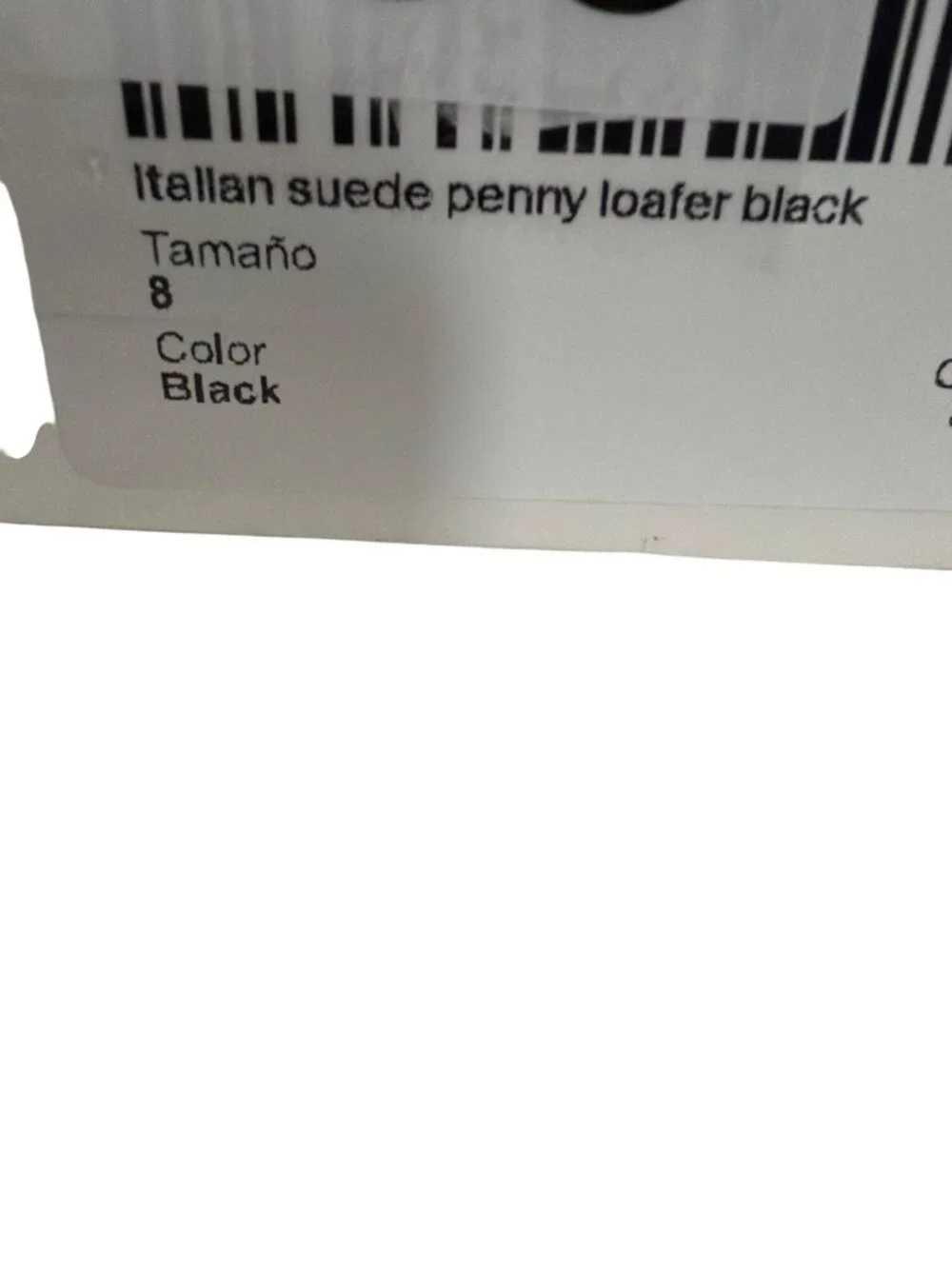 Italian Suede Penny Loafers Black Size 8 By Quince With Box